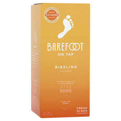 BAREFOOT RIESLING CALIFORNIA 1.5L