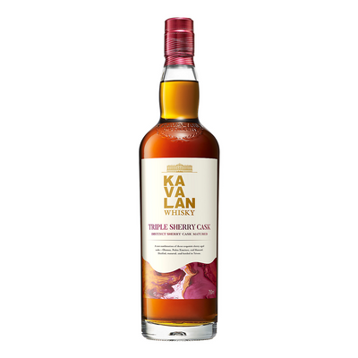 KAVALAN SINGLE MALT WHISKY TRIPLE SHERRY CASK 86 750ML