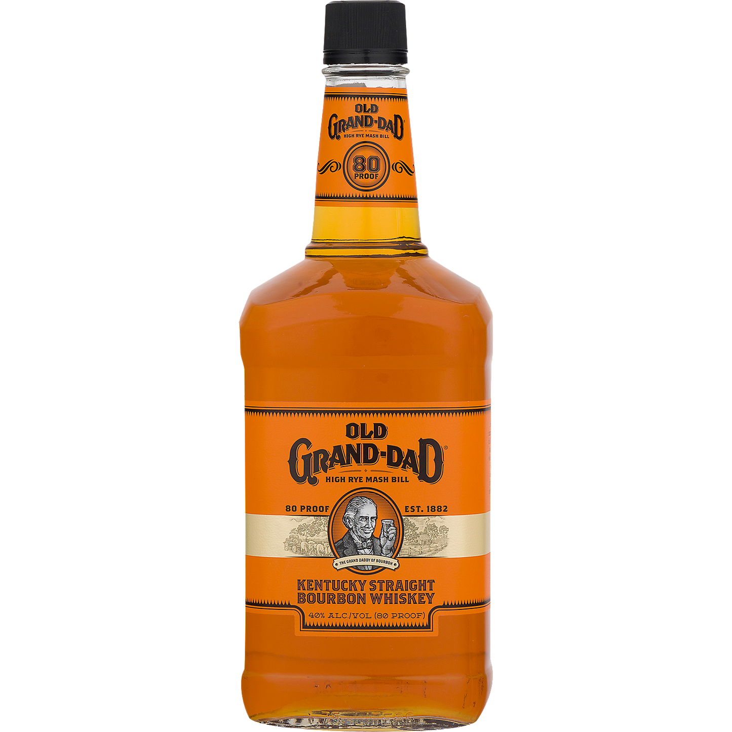 OLD GRAND DAD STRAIGHT BOURBON 80 750ML