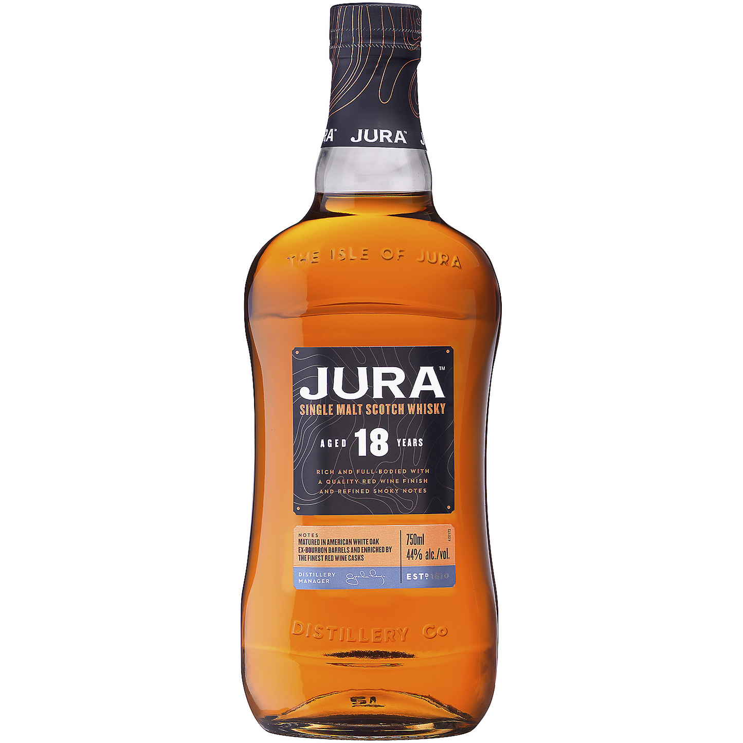 JURA SINGLE MALT SCOTCH 18 YR 88 750ML