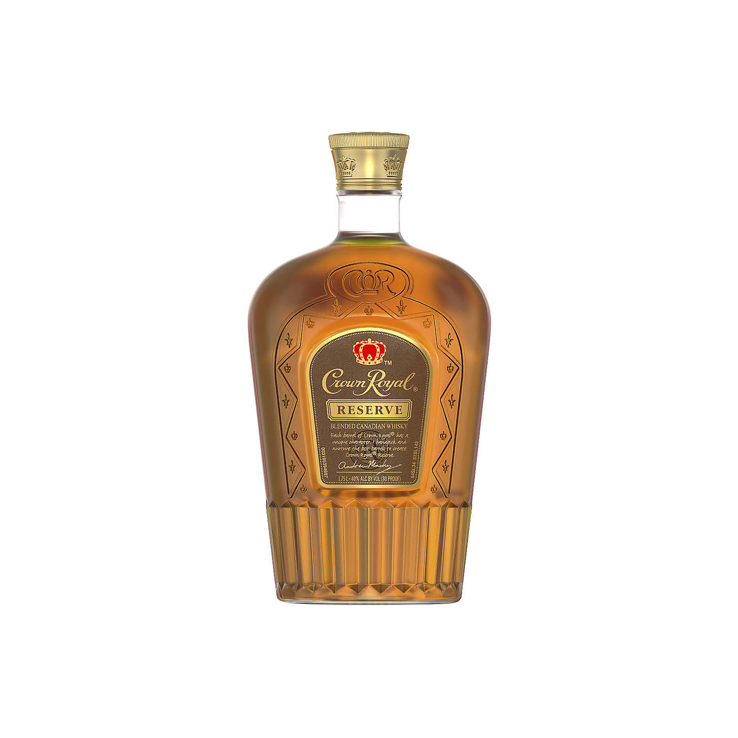 CROWN ROYAL CANADIAN WHISKY SPECIAL RESERVE 80 W/ BAG & BOX 750ML