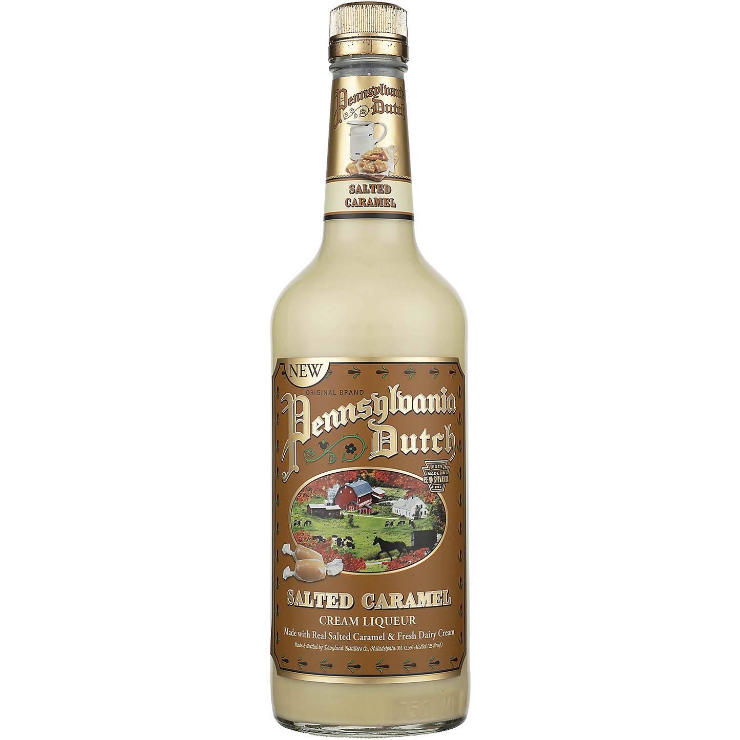 PENNSYLVANIA DUTCH SALTED CARAMEL CREAM LIQUEUR 25 750ML