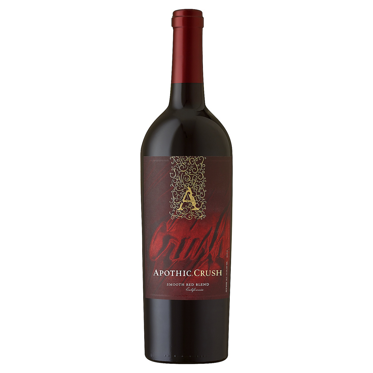 APOTHIC SMOOTH RED BLEND CRUSH CALIFORNIA 750ML