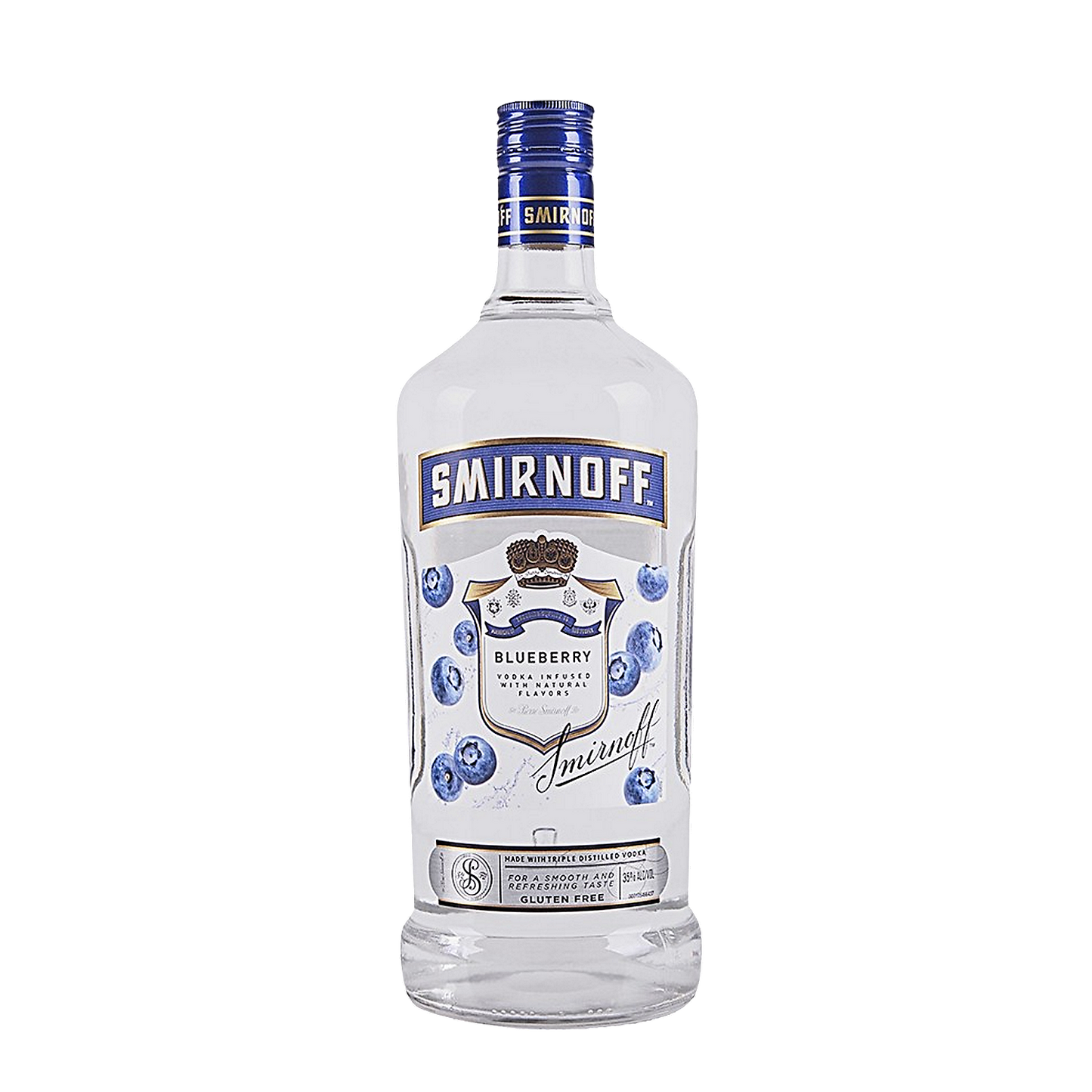 SMIRNOFF BLUEBERRY FLAVORED VODKA 60 750ML