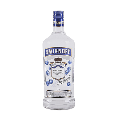 SMIRNOFF BLUEBERRY FLAVORED VODKA 60 750ML