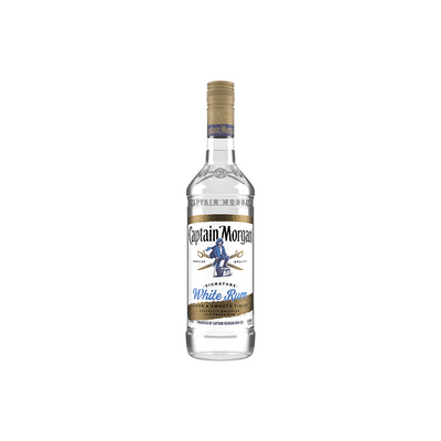 CAPTAIN MORGAN LIGHT RUM SIGNATURE WHITE CARIBBEAN RUM 80 1.75L