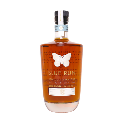 BLUE RUN STRAIGHT RYE WHISKEY SMALL BATCH EMERALD BATCH #2 109.7 750ML