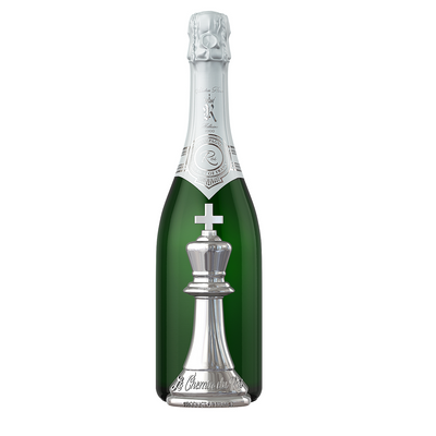 LE CHEMIN DU ROI CHAMPAGNE BLANC DE BLANCS COLLECTION PRIVEE 2000 W/ WOODEN GIFT BOX 750ML