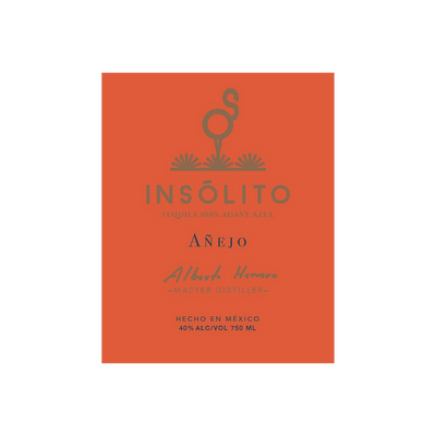 INSOLITO TEQUILA ANEJO 80 750ML