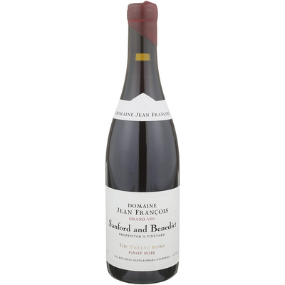 DOMAINE JEAN FRANCOIS PINOT NOIR PROPRIETOR'S VINEYARD THE TWELVE ROWS SANFORD & BENEDICT VINEYARD SANTA RITA HILLS 2019 WOOD BOX 750ML