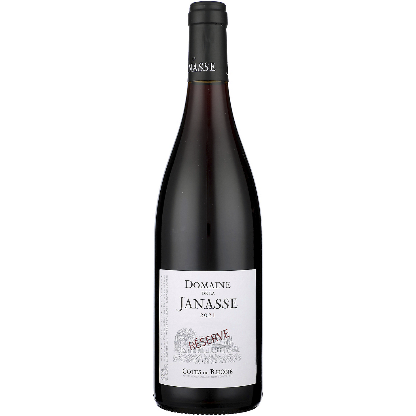 DOMAINE DE LA JANASSE COTES DU RHONE ROUGE RESERVE 2021 750ML