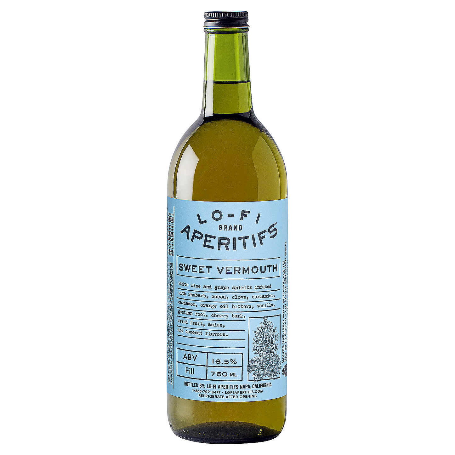 LO-FI APERITIFS VERMOUTH SWEET 750ML