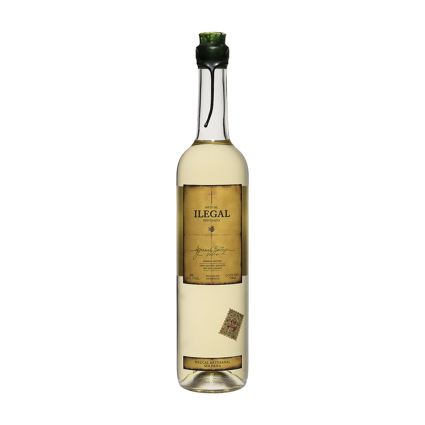 ILEGAL MEZCAL REPOSADO 80 750ML
