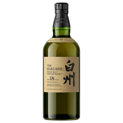 THE HAKUSHU SINGLE MALT WHISKY 18 YR 86 750ML