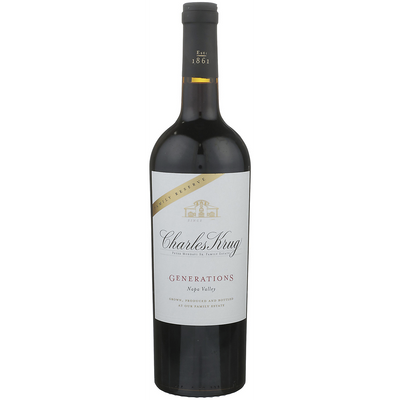 CHARLES KRUG RED WINE GENERATIONS FAMILY RESERVE NAPA VALLEY 2019 750ML