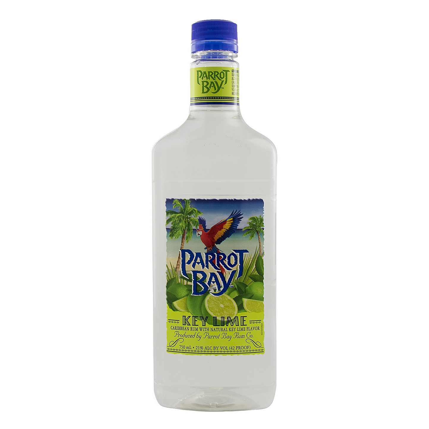 PARROT BAY KEY LIME FLAVORED RUM 42 750ML
