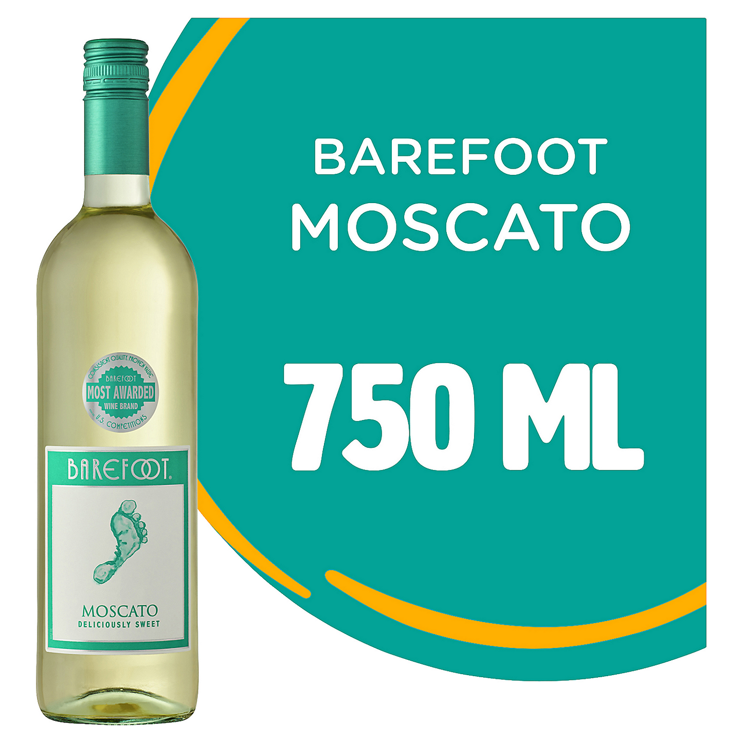 BAREFOOT MOSCATO CALIFORNIA 500ML