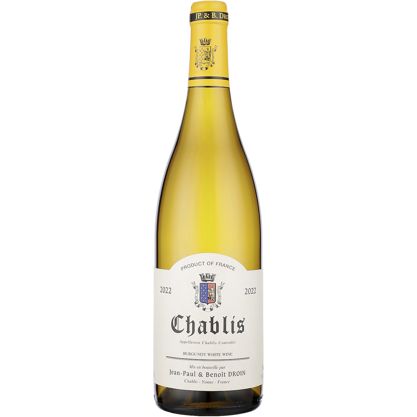 JEAN PAUL & BENOIT DROIN CHABLIS 2022 750ML