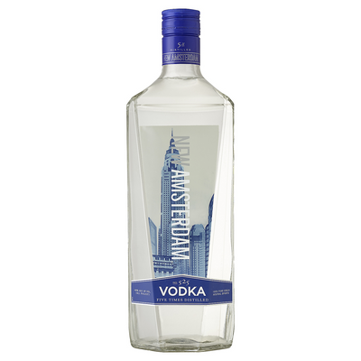 NEW AMSTERDAM VODKA 80 375ML