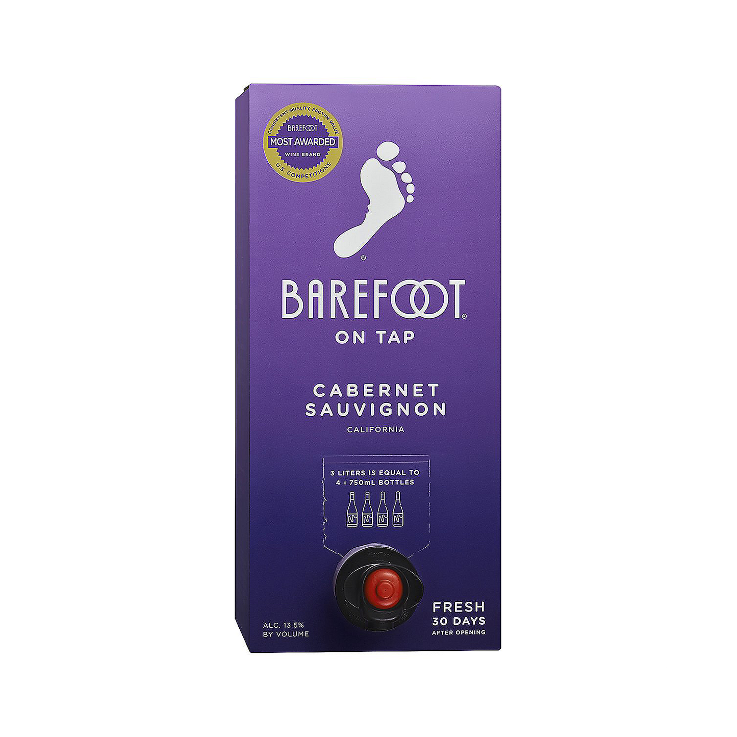 BAREFOOT CABERNET SAUVIGNON CALIFORNIA 750ML