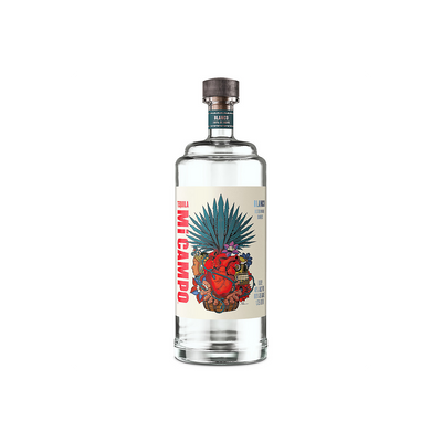 MI CAMPO TEQUILA BLANCO 80 375ML