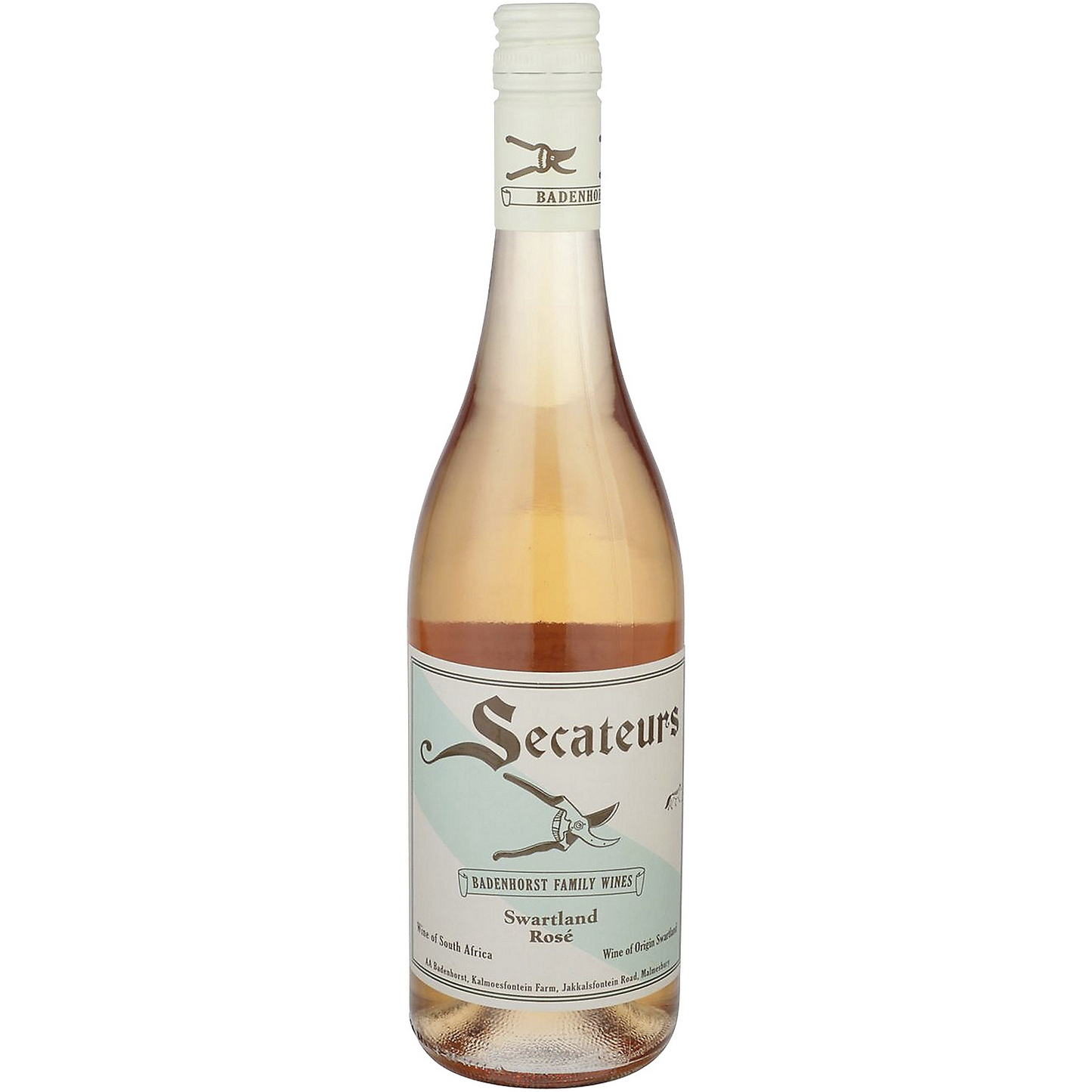 A.A. BADENHORST FAMILY WINES ROSE WINE SECATEURS SWARTLAND 2022 750ML