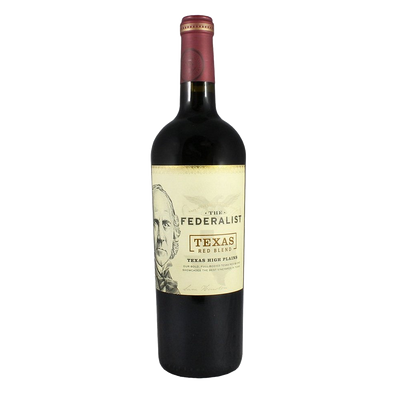 THE FEDERALIST TEXAS RED BLEND TEXAS HIGH PLAINS 750ML