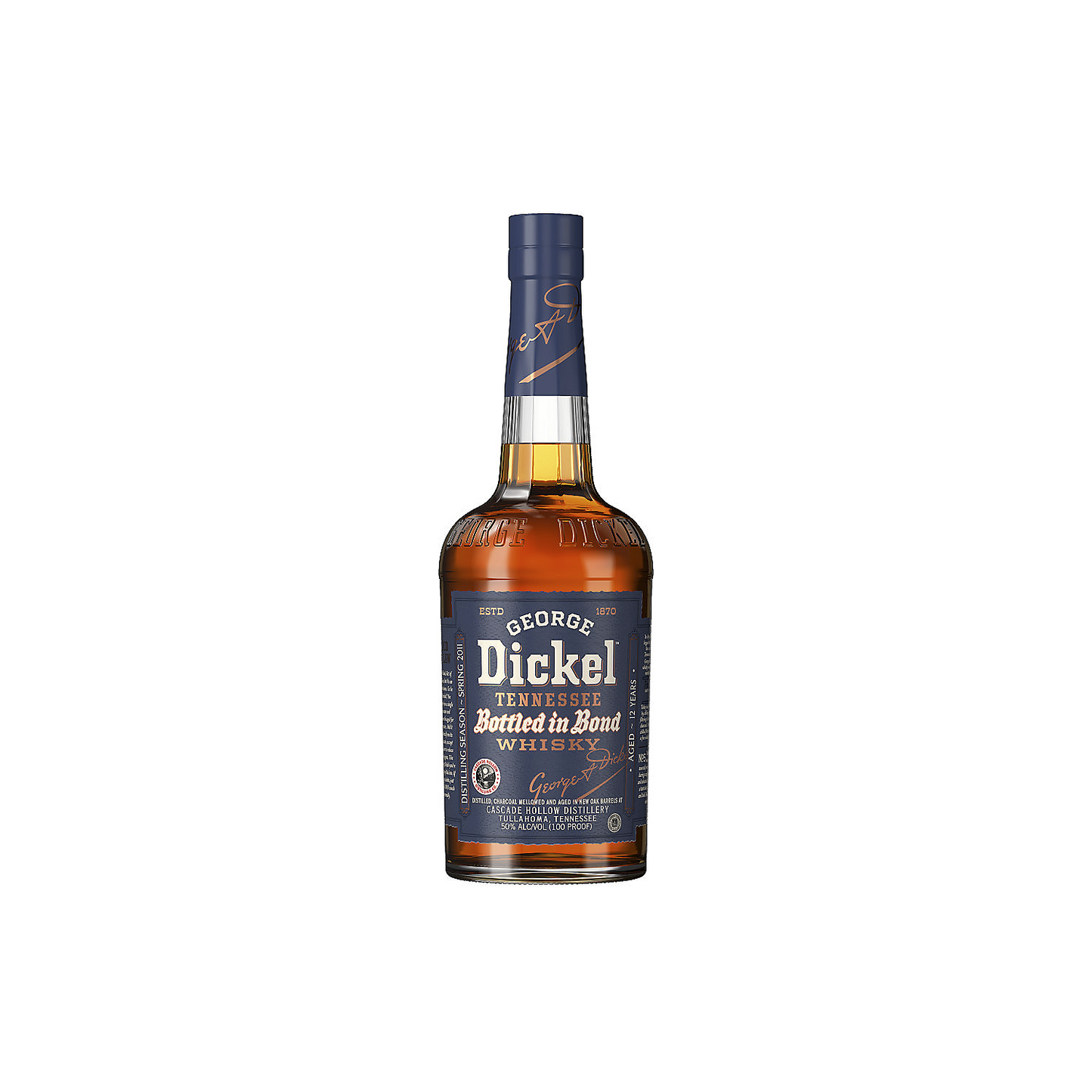 GEORGE DICKEL TENNESSEE WHISKEY BOTTLED IN BOND 12 YR 100 750ML