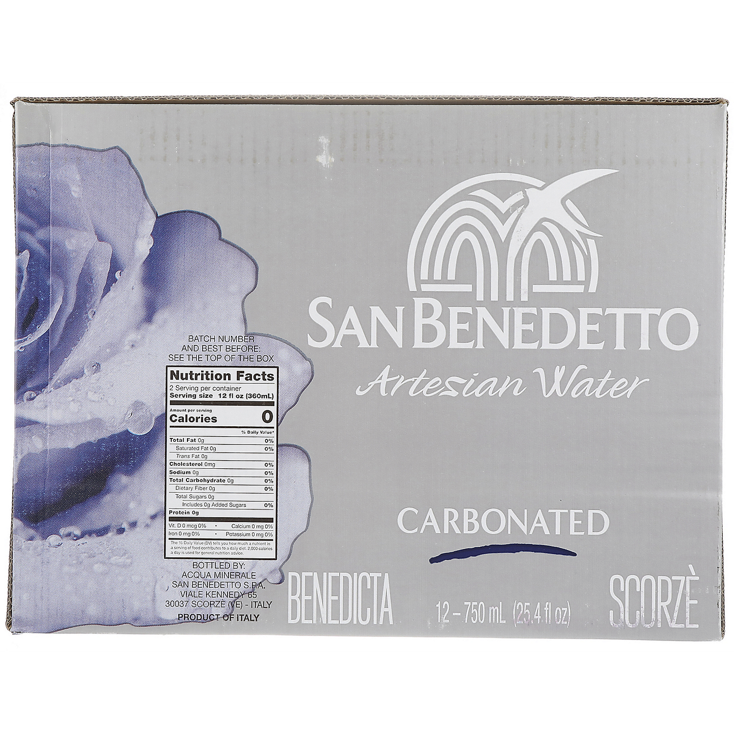 SAN BENEDETTO SPARKLING MINERAL WATER 250ML