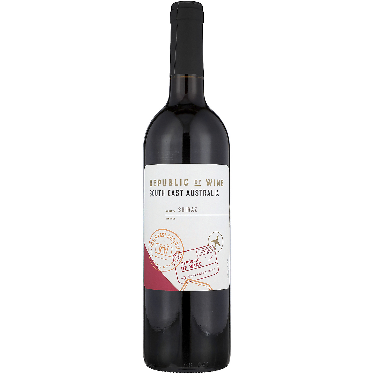 REPUBLIC OF WINE SHIRAZ SOUTH EASTERN AUSTRALIA 750ML