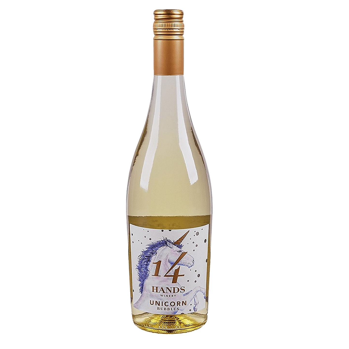 14 HANDS WHITE WINE UNICORN BUBBLES COLUMBIA VALLEY 750ML