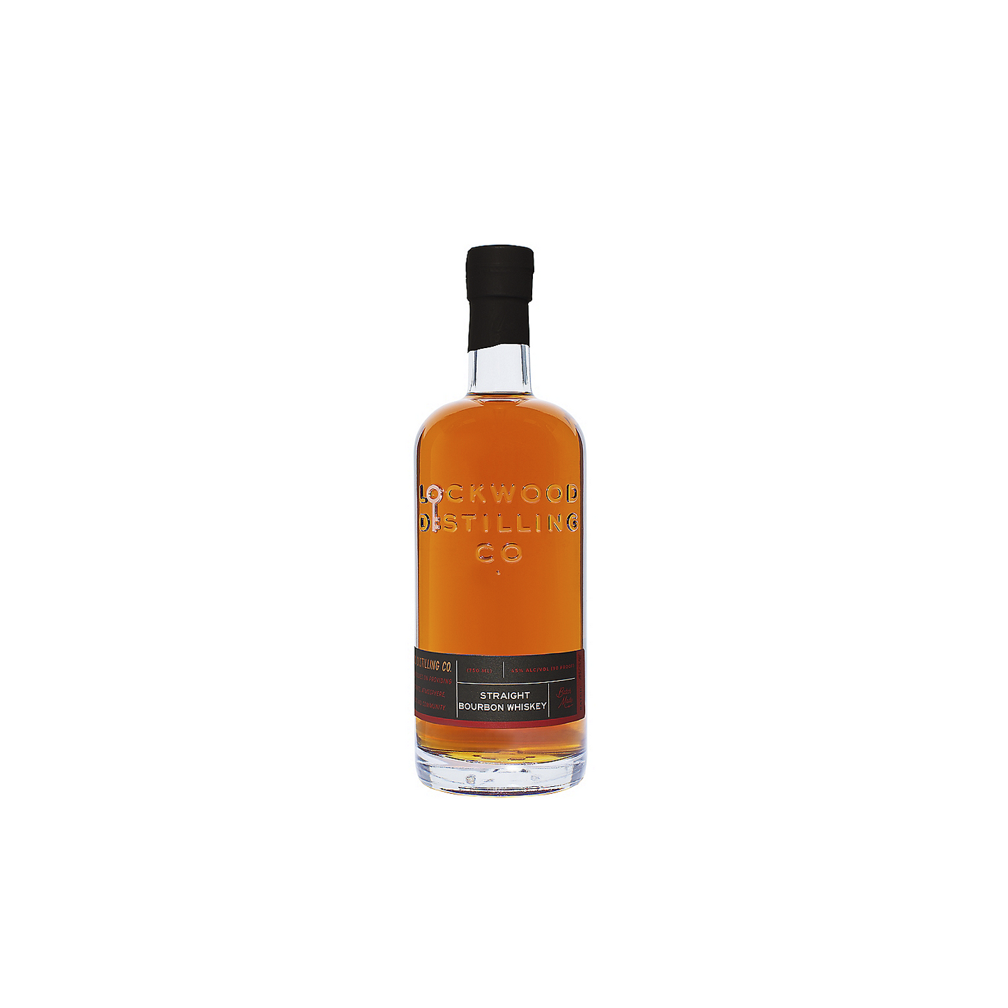 LOCKWOOD DISTILLING CO STRAIGHT BOURBON 90 750ML