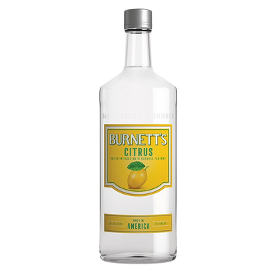 BURNETT'S CITRUS FLAVORED VODKA 60 1.75L