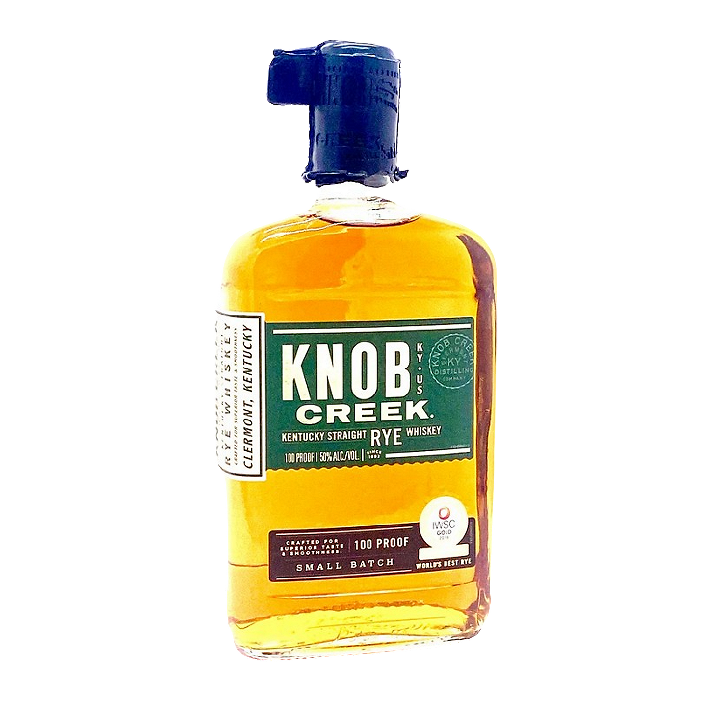 KNOB CREEK STRAIGHT RYE WHISKEY SMALL BATCH 7 YR 100 750ML