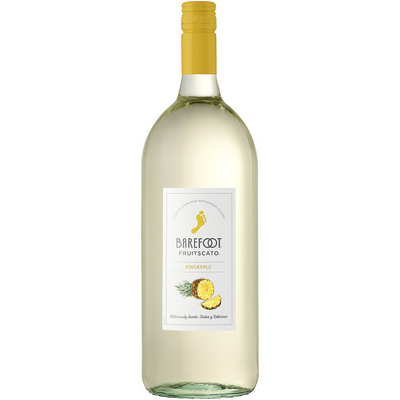 BAREFOOT FRUITSCATO PINEAPPLE FLAVORED WINE 750ML