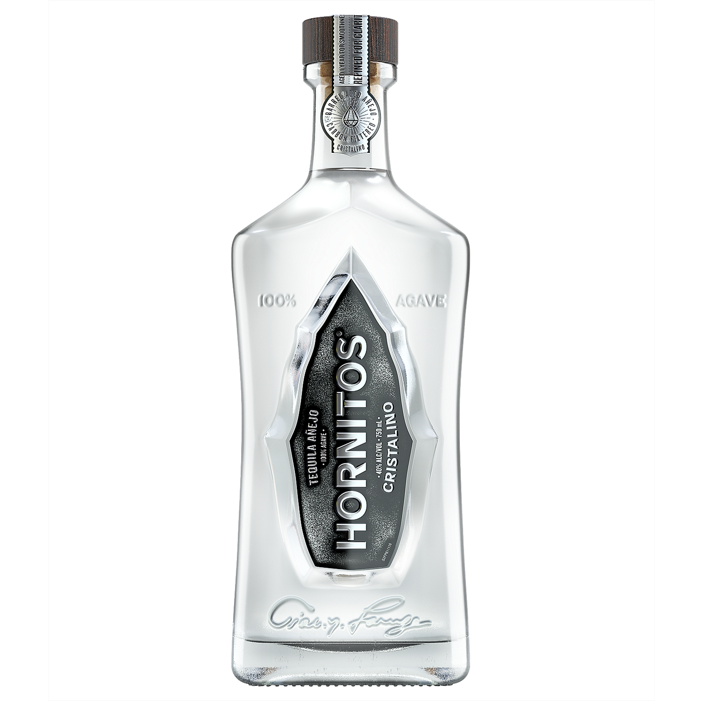 HORNITOS TEQUILA ANEJO CRISTALINO 80 375ML