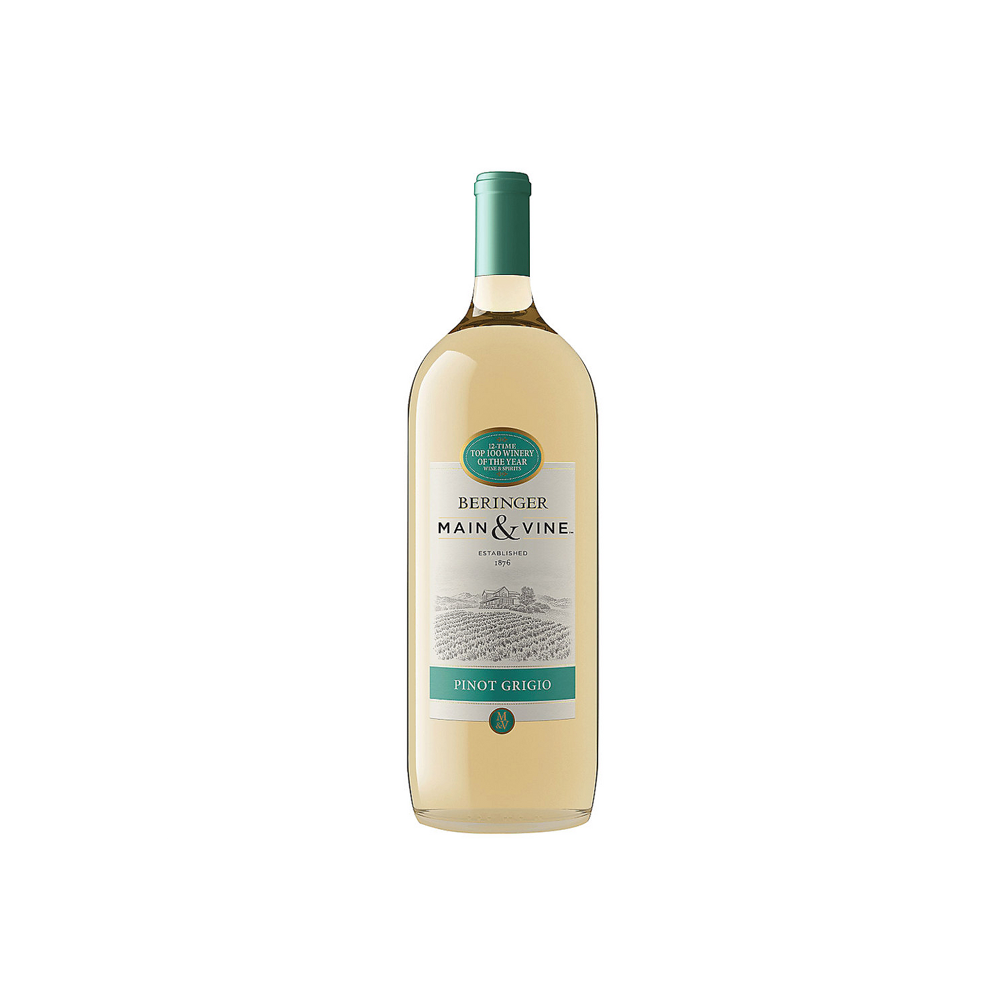 BERINGER MAIN & VINE PINOT GRIGIO CALIFORNIA 750ML