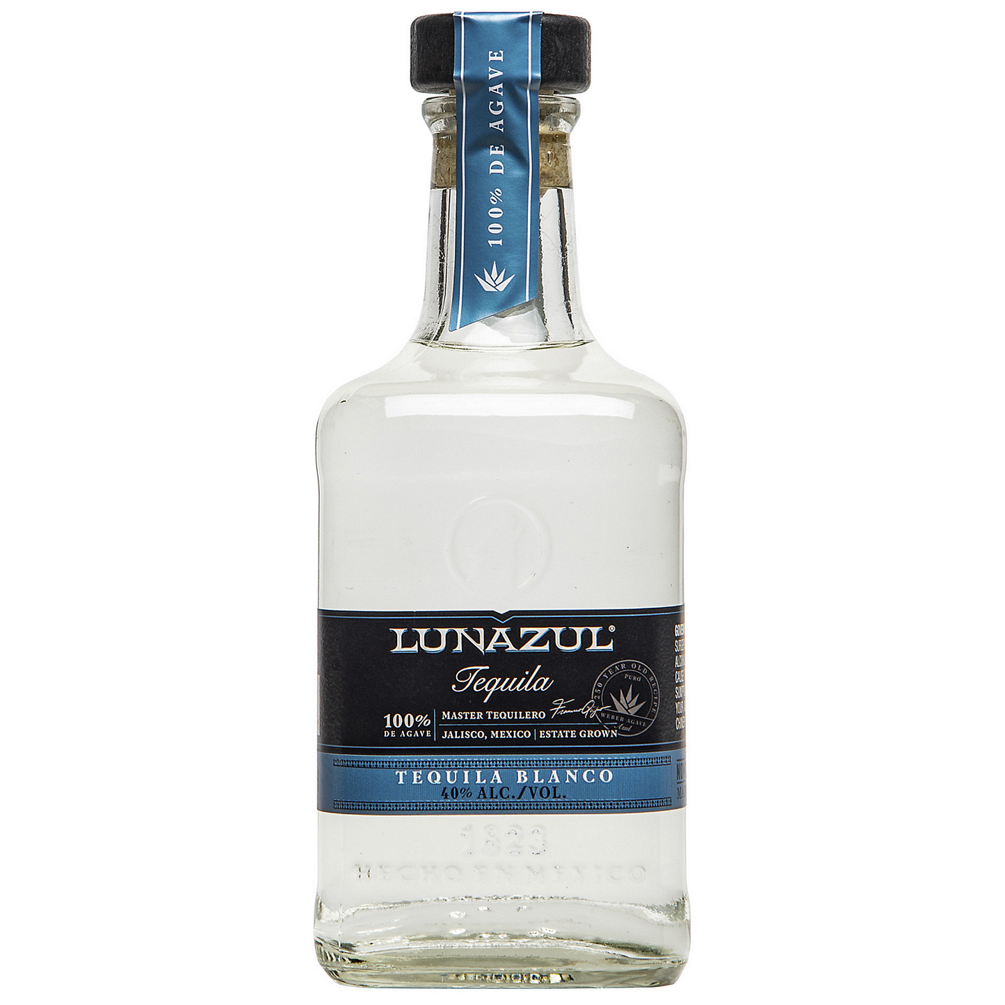 LUNAZUL TEQUILA BLANCO 80 375ML