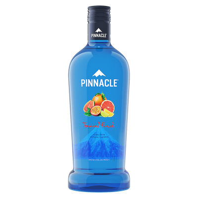 PINNACLE TROPICAL PUNCH FLAVORED VODKA 60 1L