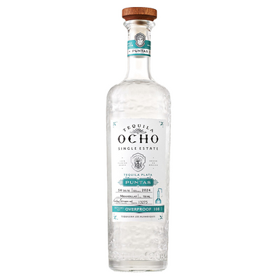TEQUILA OCHO TEQUILA PLATA SINGLE ESTATE PUNTAS 108 750ML