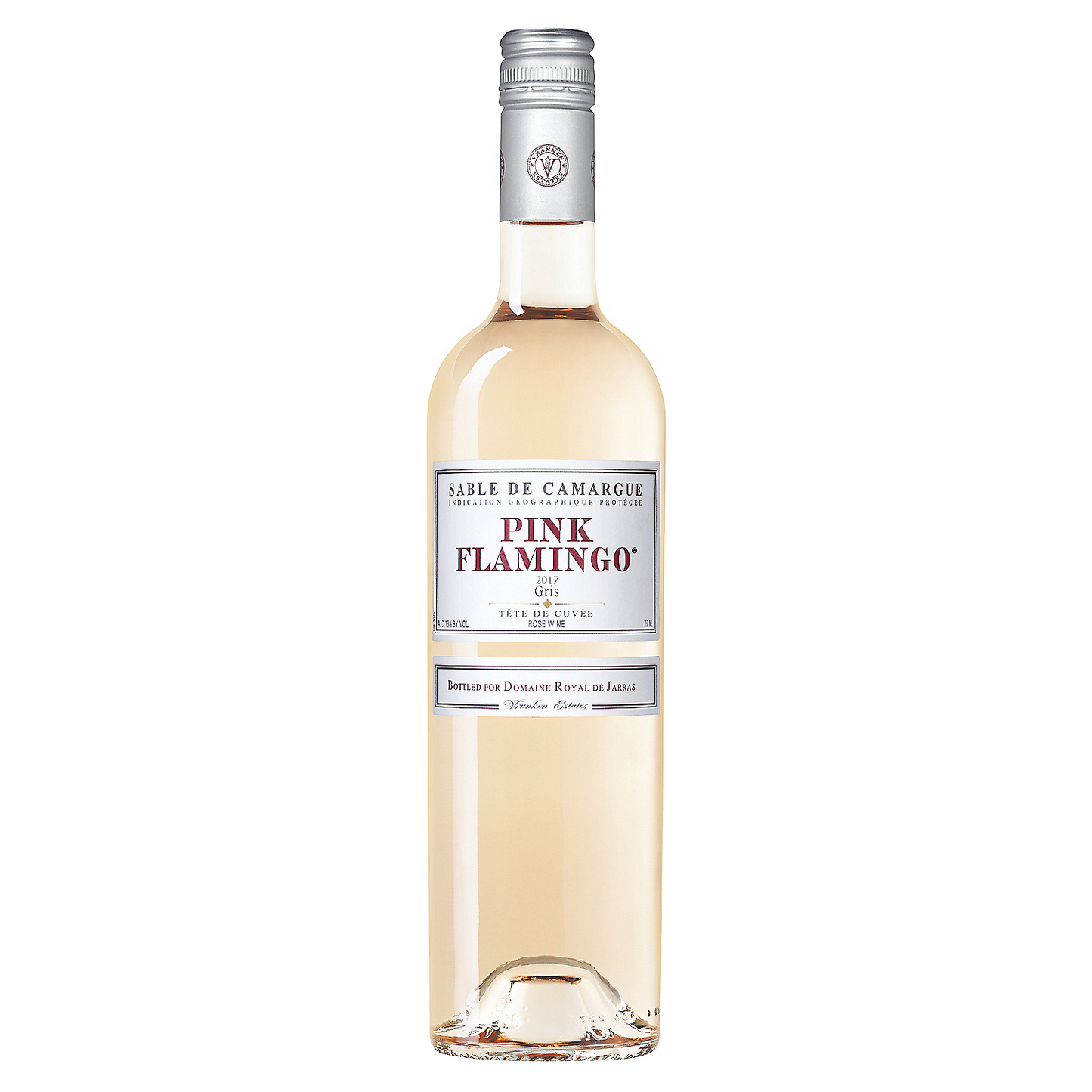 PINK FLAMINGO SABLE DE CAMARGUE ROSE GRIS TETE DE CUVEE 750ML