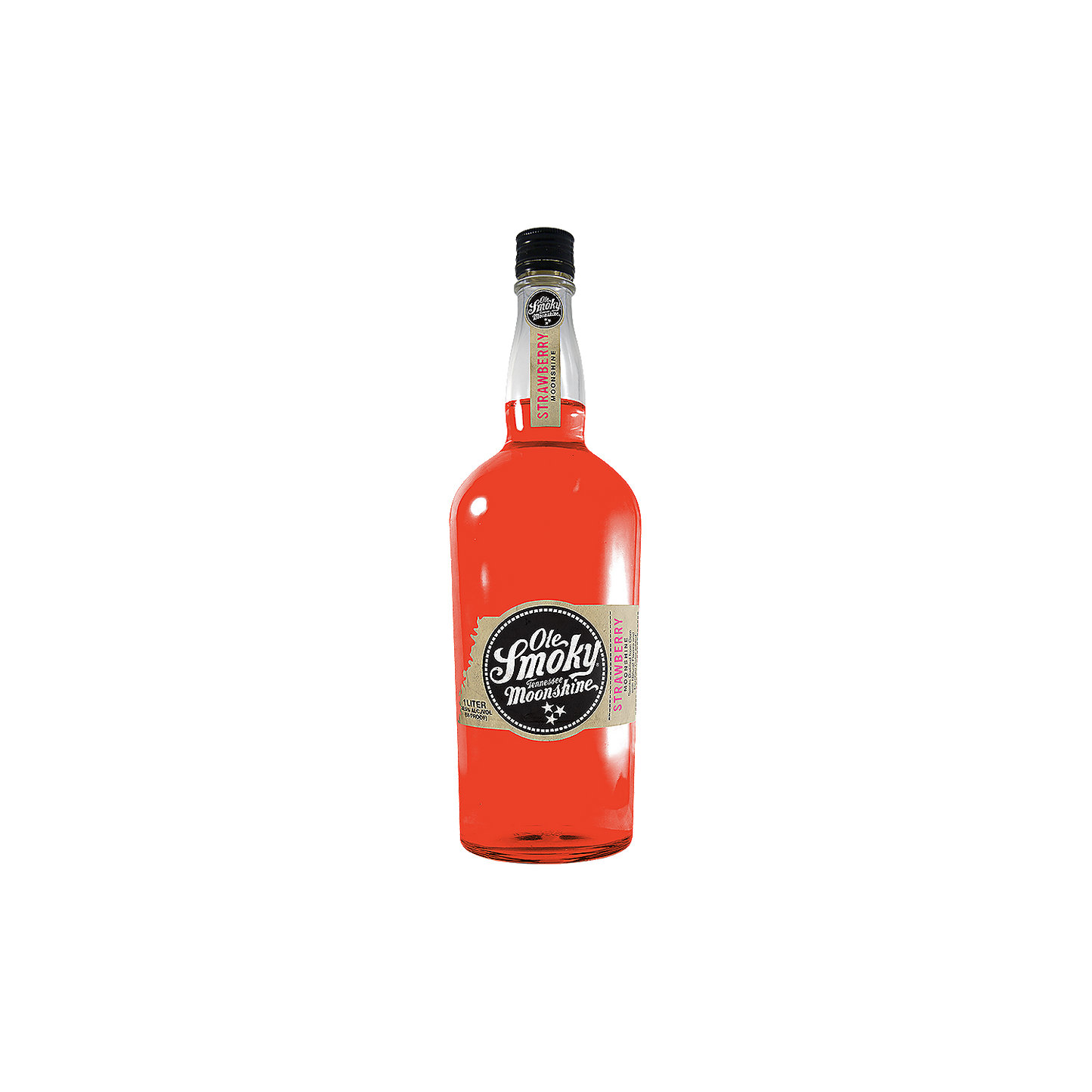 OLE SMOKY STRAWBERRY MOONSHINE 65 1L