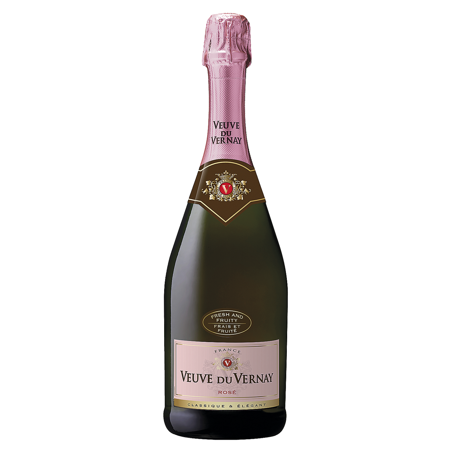 VEUVE DU VERNAY BRUT ROSE FRANCE 187ML