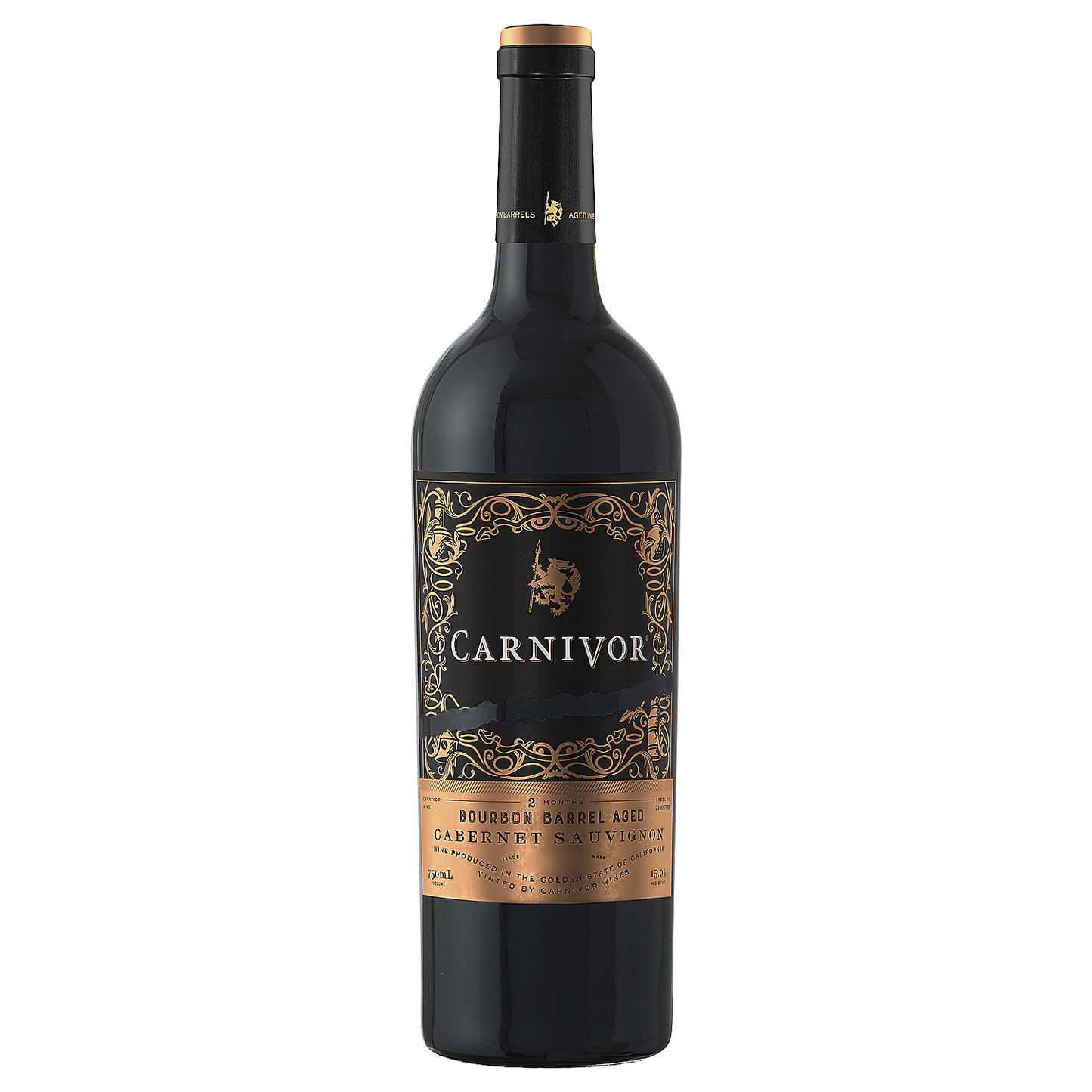 CARNIVOR CABERNET SAUVIGNON BOURBON BARREL AGED CALIFORNIA 750ML