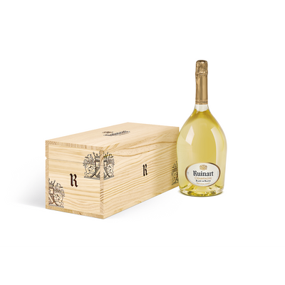 RUINART CHAMPAGNE BRUT BLANC DE BLANCS W/ GIFT BOX 375ML