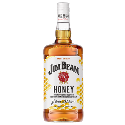 JIM BEAM HONEY FLAVORED WHISKEY 65 375ML