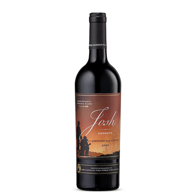 JOSH CELLARS CABERNET SAUVIGNON RESERVE NVFC THE NATIONAL VOLUNTEER FIRE COUNCIL LABEL LODI 750ML