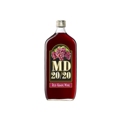 MD 20/20 RED GRAPE FLAVORED WINE 375ML