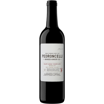 PEDRONCELLI MERLOT EAST SIDE VINEYARD DRY CREEK VALLEY 2021 750ML