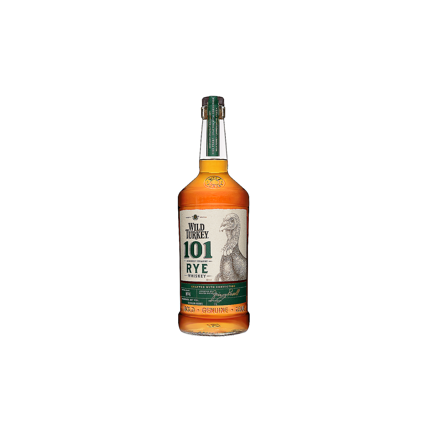 WILD TURKEY STRAIGHT RYE WHISKEY 101 750ML